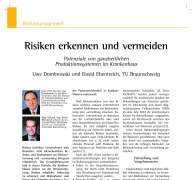 Risiken erkennen und vermeiden